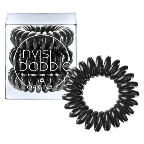 резинка-браслет для волос invisibobble original true black