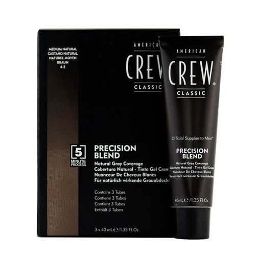 precision blend камуфляж для седых волос, средний натуральный 4/5, 3*40мл