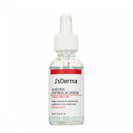 jsderma  acnetrix control ac serum (30ml) сыворотка с ниацинамидом и цинком