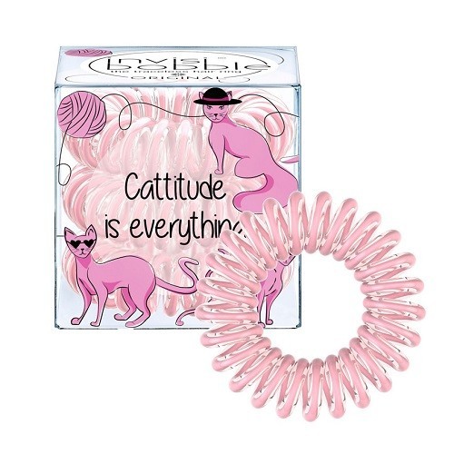 резинка-браслет для волос invisibobble cattitude is everything!