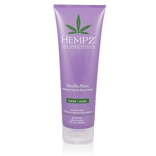 гель для душа ваниль и слива  /  vanilla  plum herbal body wash (250ml)