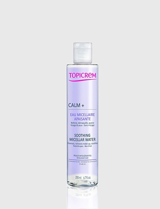 calm+ успокаивающая мицеллярная вода 200 мл topicrem