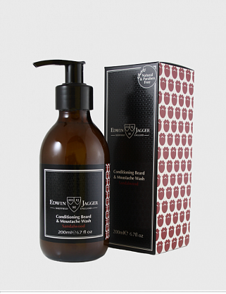 шампунь для бороды и усов edwin jagger sandalwood 200 мл