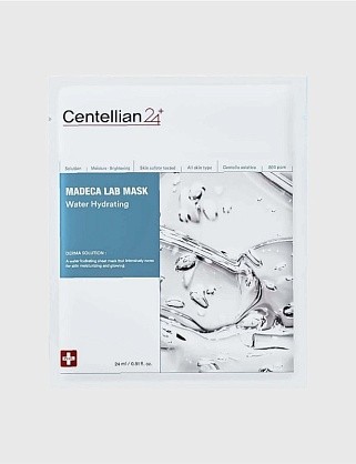 маска тканевая увлажняющая - madeca lab mask water hydrating, 25мл
