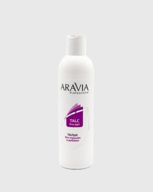 "aravia professional" тальк без отдушек и химических добавок, 150мл./15