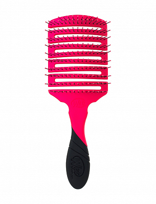 wet brush щетка pro flex dry paddle д/быстрой сушки розовая (588460) прямоугольная с мягкой ручкой wet brush щетка pro flex dry paddle д/быстрой сушки розовая (588460) прямоугольная с мягкой ручкой