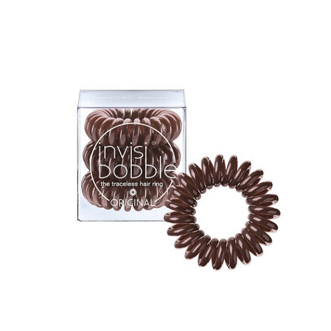 резинка-браслет для волос invisibobble original pretzel brown