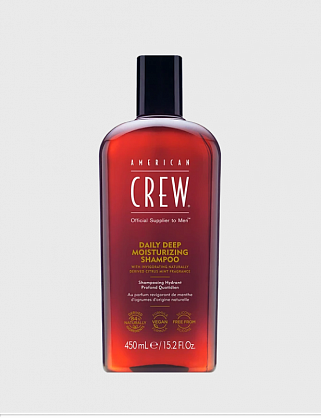 daily deep moisturizing shampoo ежедневный увлажняющий шампунь, 450 мл.