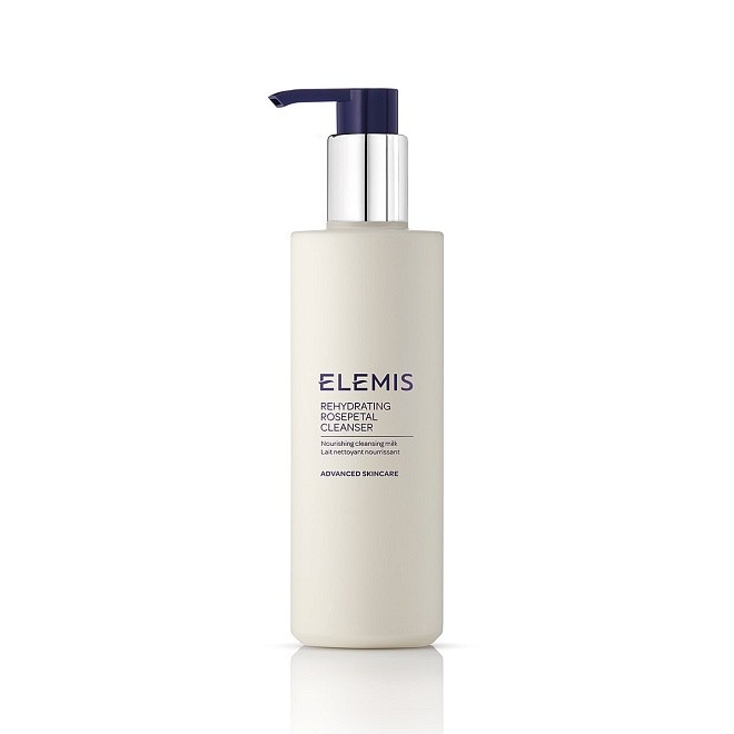 очищающее молочко для сухой кожи розовые лепестки / rehydrating rosepetal cleanser