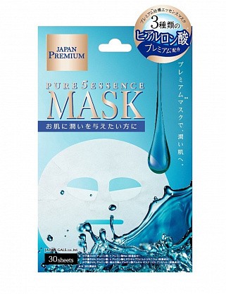 pure5 essence premium маска для лица c тремя видами гиалуроновой кислоты 30 шт pure5 essence premium маска для лица c тремя видами гиалуроновой кислоты 30 шт