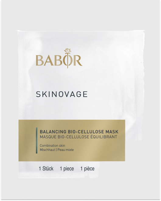 биоцеллюлозная маска для комбинированной кожи skinovage / skinovage balancing cellulose mask