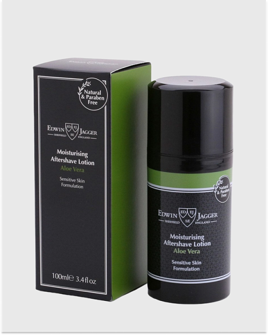 бальзам после бритья edwin jagger aloe vera 100 мл