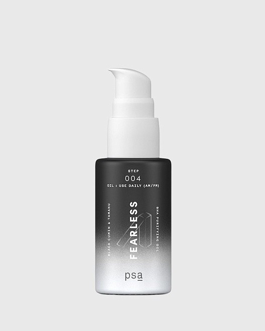 psa fearless: black cumin & tamanu bha purifying oil масло с чёрным тмином, таману и bha против несо