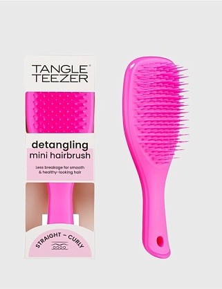 расческа tangle teezer the ultimate (wet) detangler mini runway pink расческа tangle teezer the ultimate (wet) detangler mini runway pink