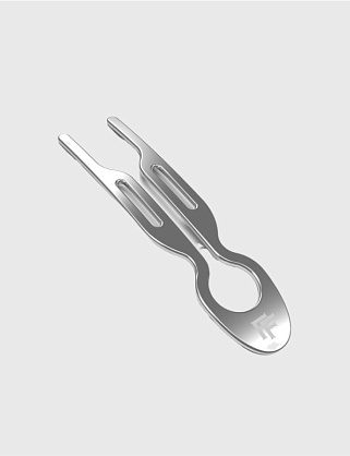 металлическая шпилька hairpin no1 в тубусе, 1 шт - серебряный - metal white gold металлическая шпилька hairpin no1 в тубусе, 1 шт - серебряный - metal white gold
