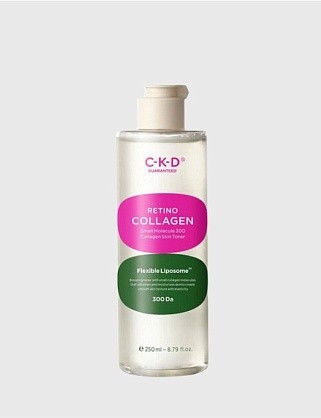 тонер для лица омолаживающий - retino collagen small molecule 300 collagen skin toner, 250мл