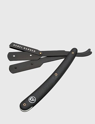 опасная бритва со сменным лезвием rebel barber professional black опасная бритва со сменным лезвием rebel barber professional black