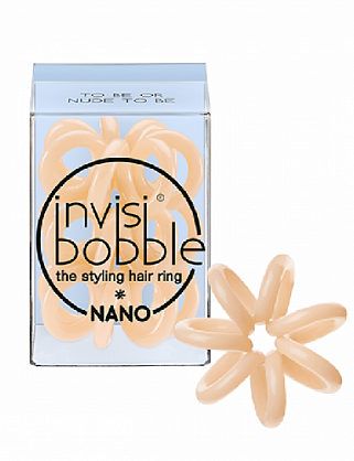 резинка-браслет для волос invisibobble nano to be or nude to be резинка-браслет для волос invisibobble nano to be or nude to be