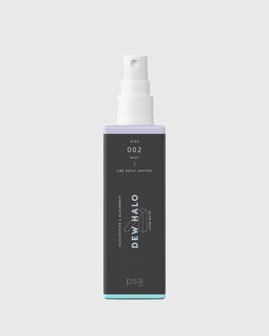 psa dew halo: niacinamide & blackberry glow mist мист для сияния с ниацинамидом и экстрактом черники