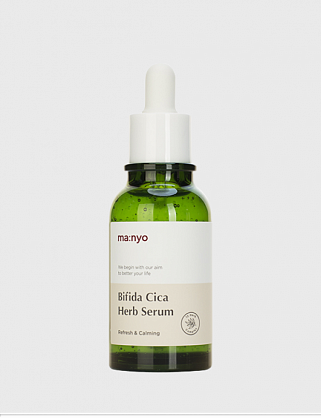 успокаивающая сыворотка для лица ma:nyo “bifida cica herb serum”, 50ml успокаивающая сыворотка для лица ma:nyo “bifida cica herb serum”, 50ml