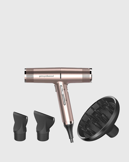 электрофен для волос ga.ma iq perfetto, розовый (ph6060.pk)