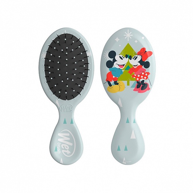 wet brush щётка-мини mickey & minnie радость праздника bwr832mmwh(558920) (01.01.2069, 10013160/1802