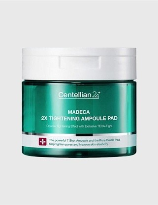 пэды для лица подтягивающие - madeca double tightening ampoule pad, 60шт