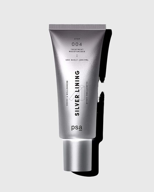 psa silver lining: dioic & willowherb clarifying cream, 50 мл осветляющий крем с диоевой кислотой и 
