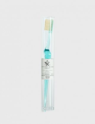 зубная щетка с нейлоновой щетиной мягкая (цвет ice blue) зубная щетка с нейлоновой щетиной мягкая (цвет ice blue)