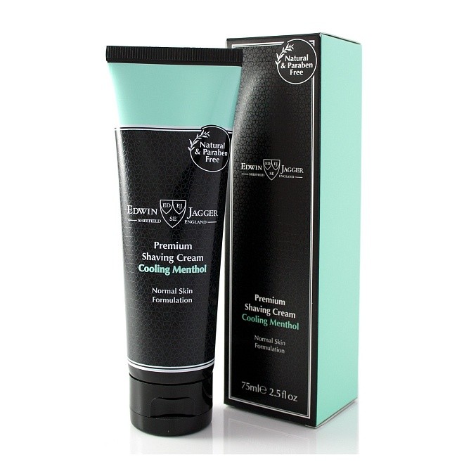 крем для бритья edwin jagger cooling menthol 75 мл