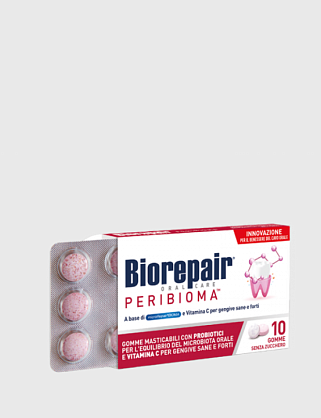 жевательная резинка peribioma biorepair (биорепейр) (12)