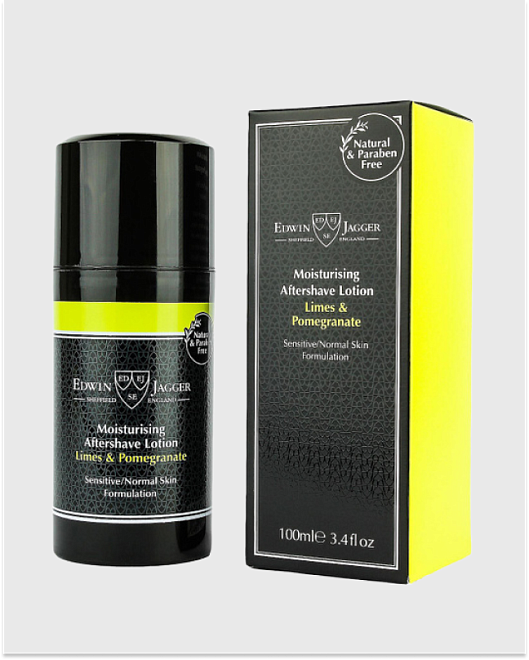 бальзам после бритья edwin jagger limes & pomegranate 100 мл