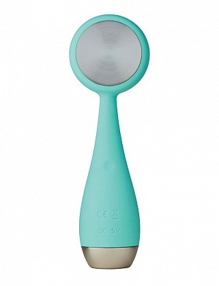 силиконовая щёточка для очищения про, бирюзовый – pmd clean pro teal with aluminum
