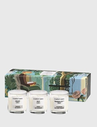 tranquillity candle set / трио аромасвечей (creamy candle, spicy candle, tranquillity candle) tranquillity candle set / трио аромасвечей (creamy candle, spicy candle, tranquillity candle)