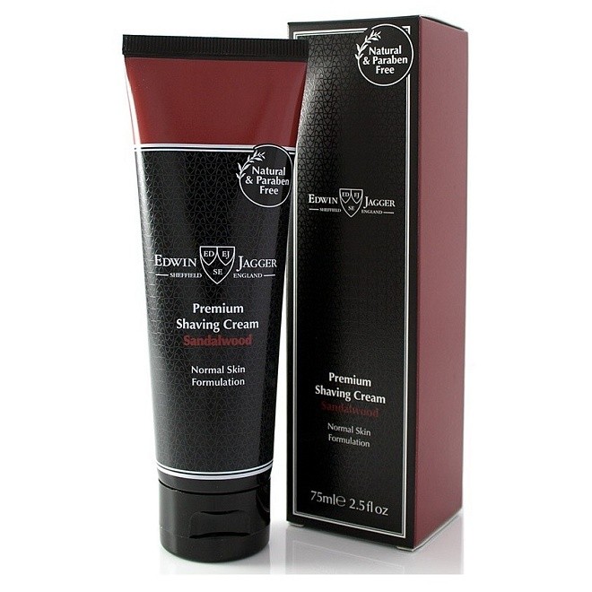 крем для бритья edwin jagger sandalwood 75 мл