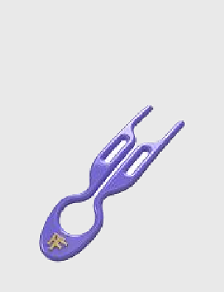 шпилька hairpin no1 лавандовая (набор 3шт.) шпилька hairpin no1 лавандовая (набор 3шт.)