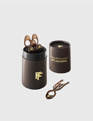 hairpin petite 5 шт. набор коричневые шпильки мини в тубусе hairpin petite 5 шт. набор коричневые шпильки мини в тубусе