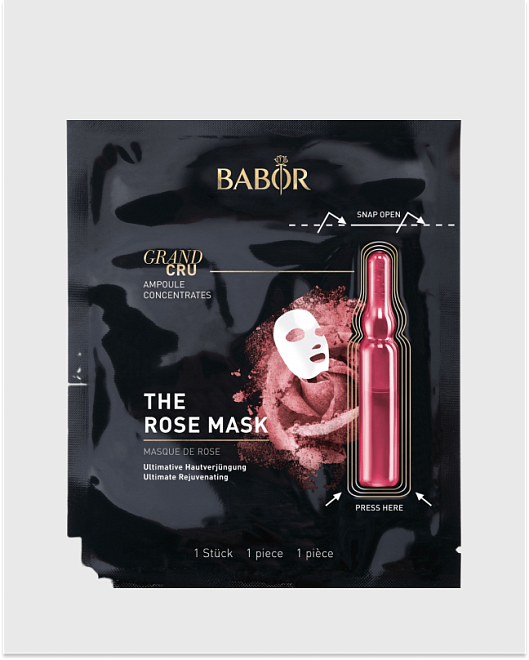 ампульная маска королевская роза / grand cru + mask
