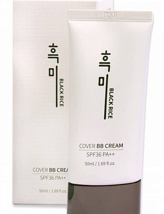 black rice cover bb cream spf36 pa++ ультралегкий вв крем №23 50 гр black rice cover bb cream spf36 pa++ ультралегкий вв крем №23 50 гр