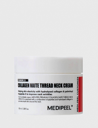 premium collagen naite thread neck cream (100ml) моделирующий крем для шеи и зоны декольте naite thr premium collagen naite thread neck cream (100ml) моделирующий крем для шеи и зоны декольте naite thr