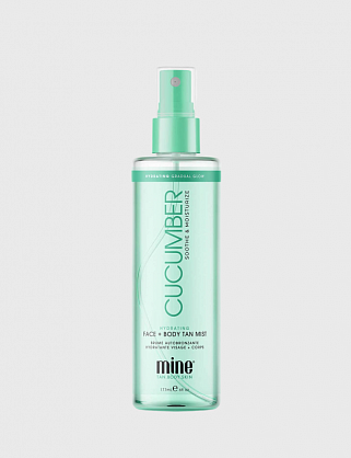 minetan cucumber hydrating face & body tan mist 177 ml minetan cucumber hydrating face & body tan mist 177 ml