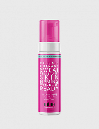 minetan workout ready self tan foam 200 ml minetan workout ready self tan foam 200 ml
