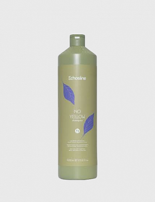 анти-желтый шампунь для светлых, обесцвеченных или седых волос/ec no yellow shampoo, 1000 мл анти-желтый шампунь для светлых, обесцвеченных или седых волос/ec no yellow shampoo, 1000 мл